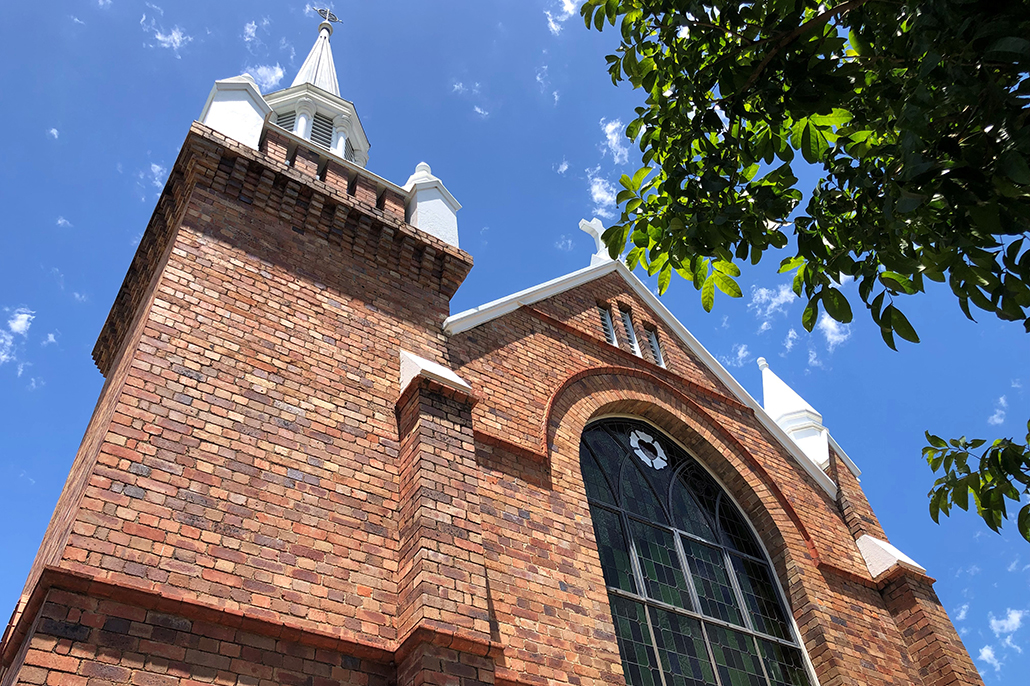 Exterior of the church