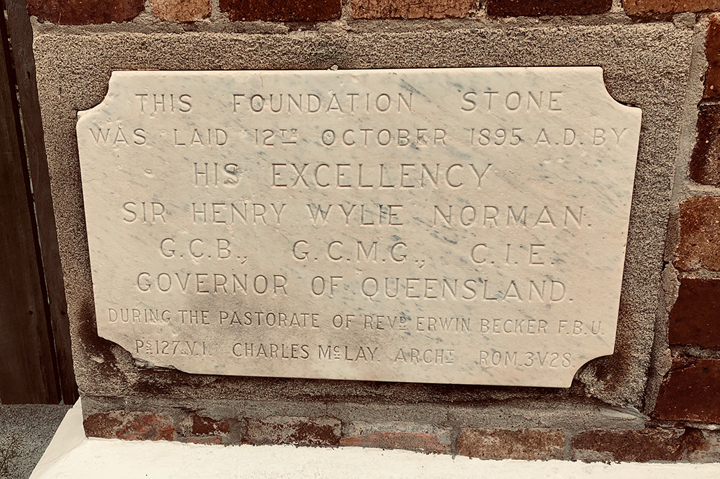 Foundation stone