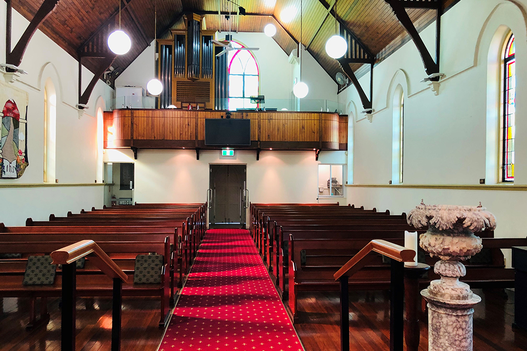 Interior from the altar